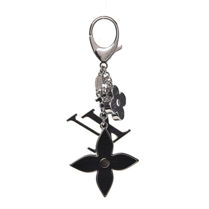 Louis Vuitton Electric Epi Fleur d'Epi Bag Charm Black 1 of 2