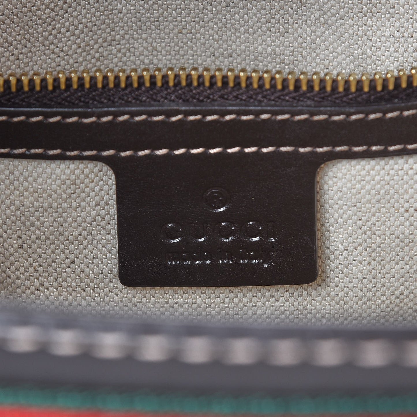 Monogram Web Medium Mayfair Tote Dark Brown