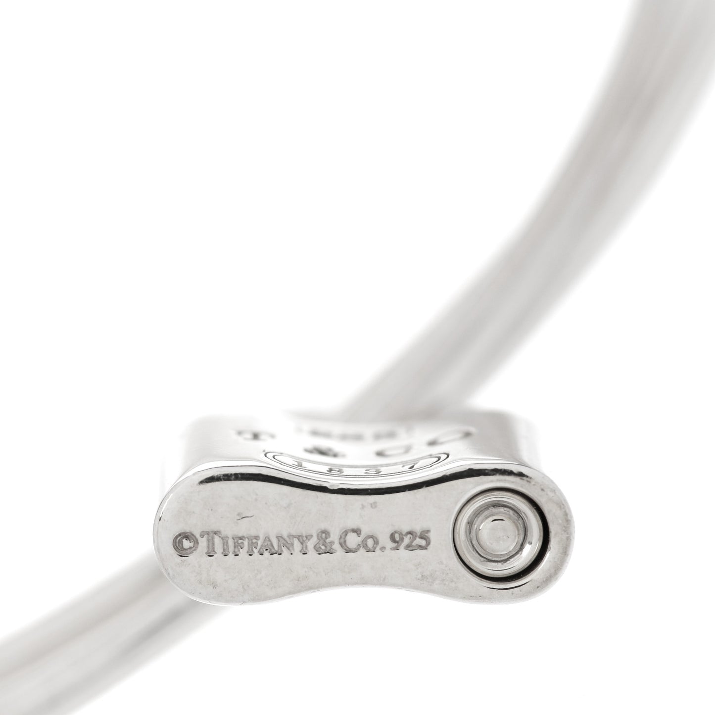 Sterling Silver 1837 Triple Bangle Lock Bracelet