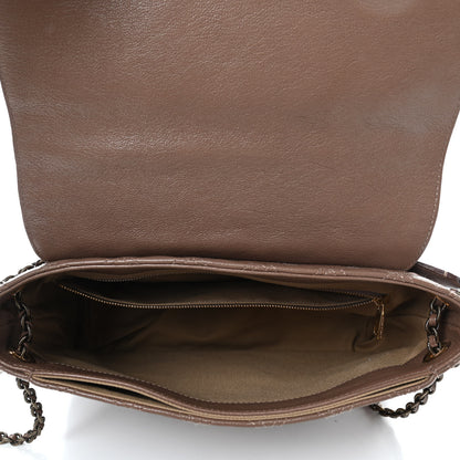 Marc Jacobs Lacquered Lambskin Baroque The XL Single Flap Truffle 4 of 4