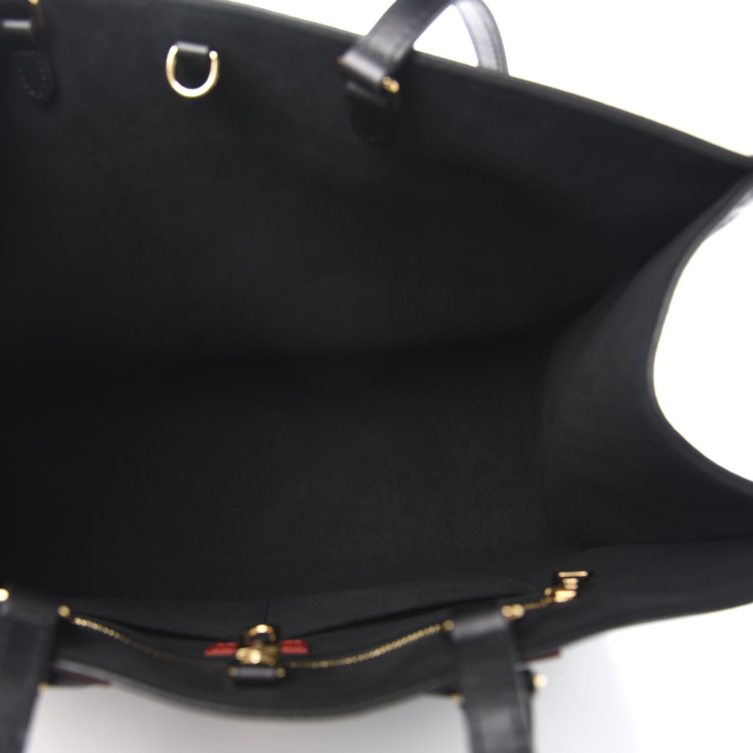 Louis Vuitton Empreinte Monogram Giant Crafty Onthego GM Black Creme 4 of 9