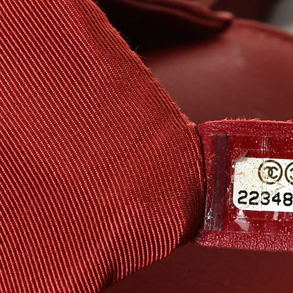Chanel Calfskin Chevron Quilted New Medium Boy Flap Dark Red 7 of 16