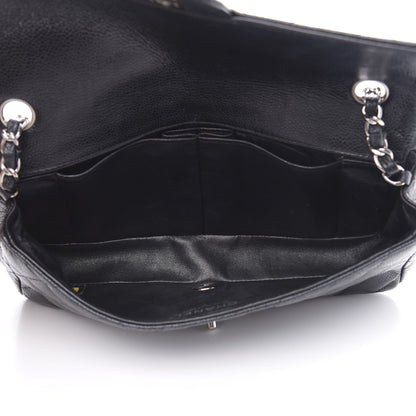 Chanel Caviar Quilted East West Flap Black 5 of 12