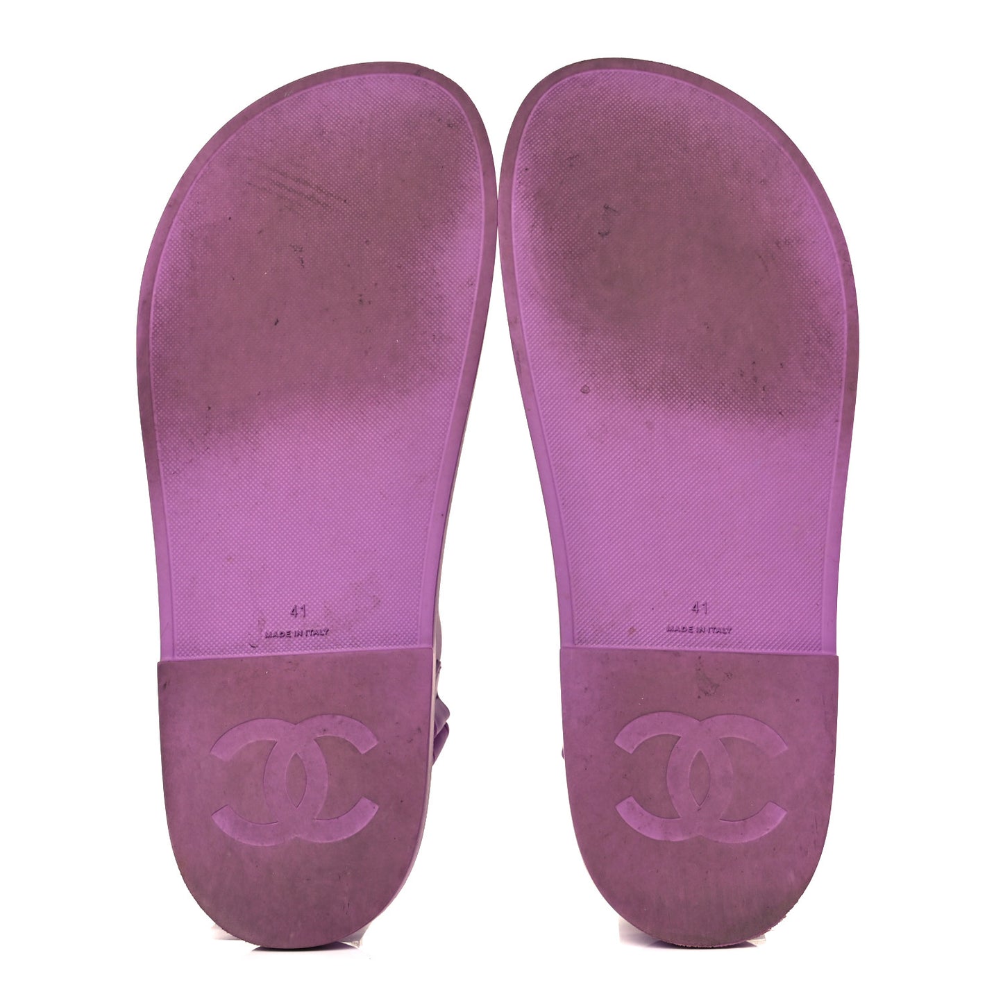Rubber CC Dad Sandals 41 Purple