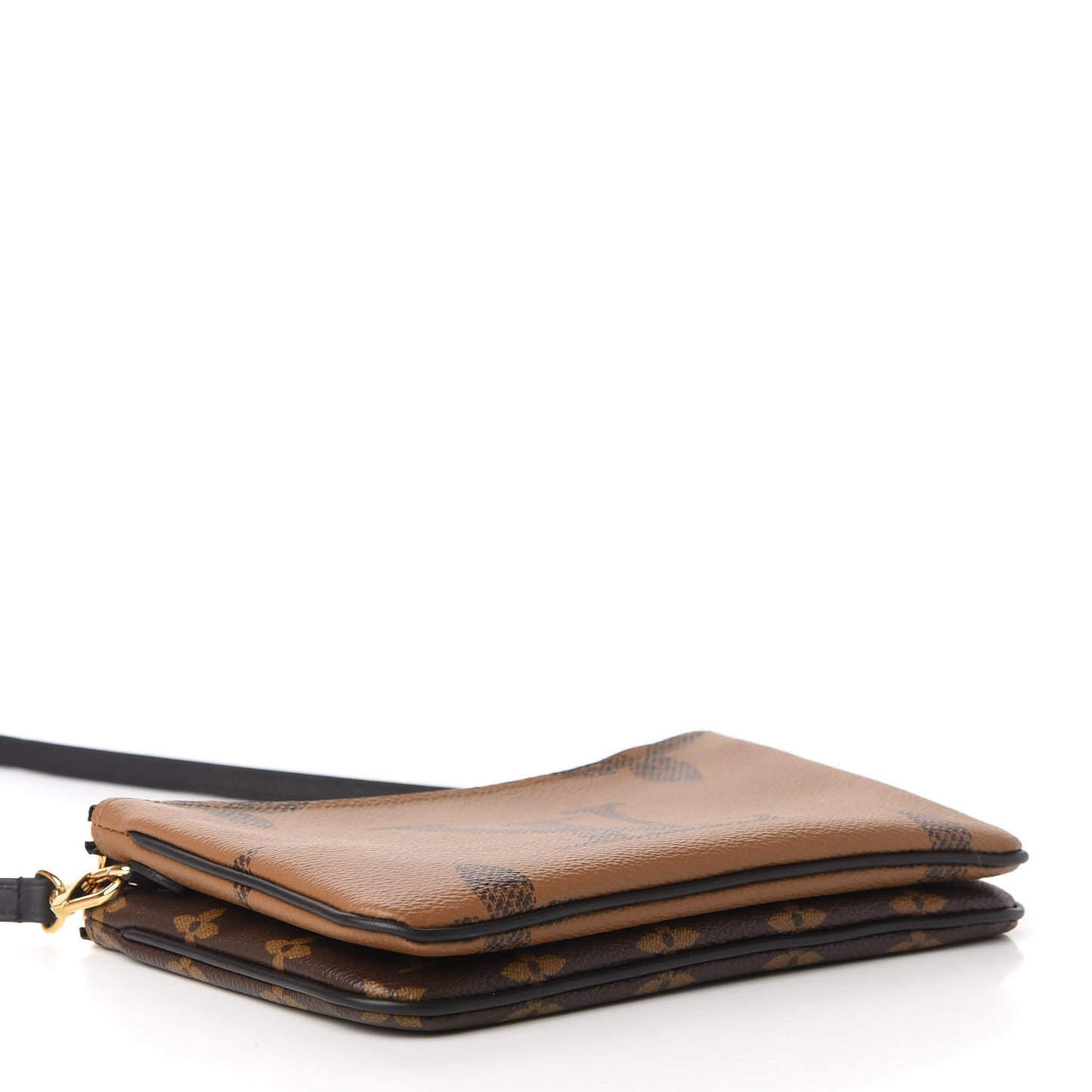 Reverse Monogram Giant Double Zip Pochette