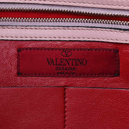 Valentino Garavani Nappa Medium Rockstud Soft Tote Rose 6 of 9
