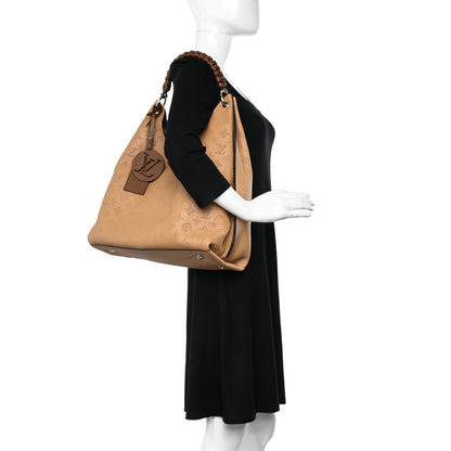 Louis Vuitton Mahina Carmel Hobo Arizona Brown 2 of 10