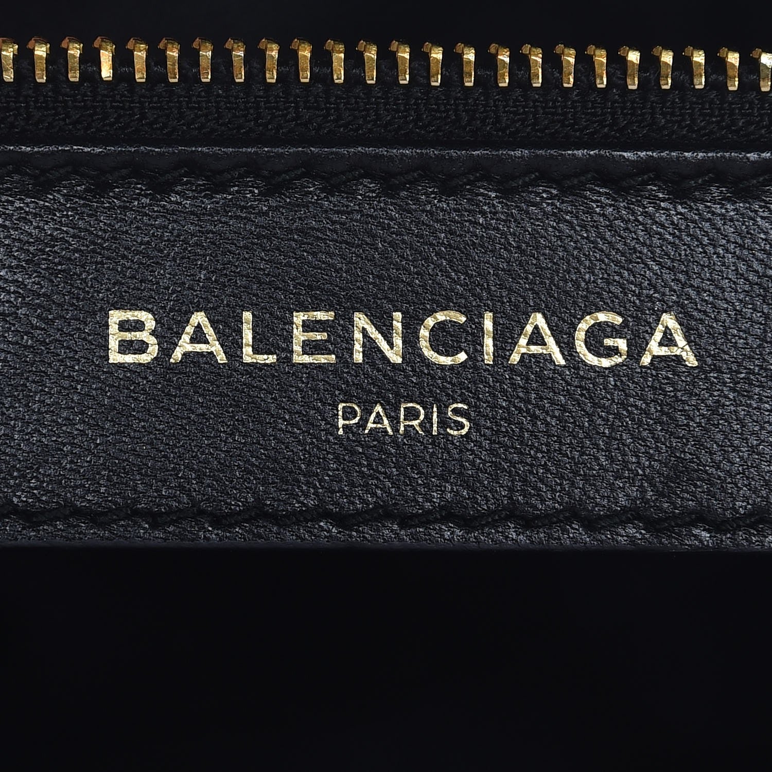 Balenciaga Chevre Gold Metallic Edge Hardware S City Black 6 of 7