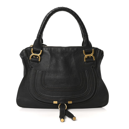 Chloe Calfskin Medium Marcie Satchel Black 1 of 10