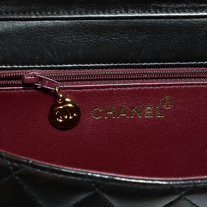 Chanel Lambskin Quilted Small Single Flap Black 7 of 9