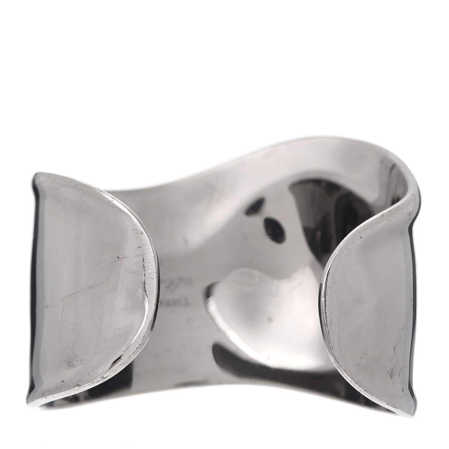 Tiffany Ruthenium Small Elsa Peretti Left Wrist Bone Cuff Bracelet 3 of 4