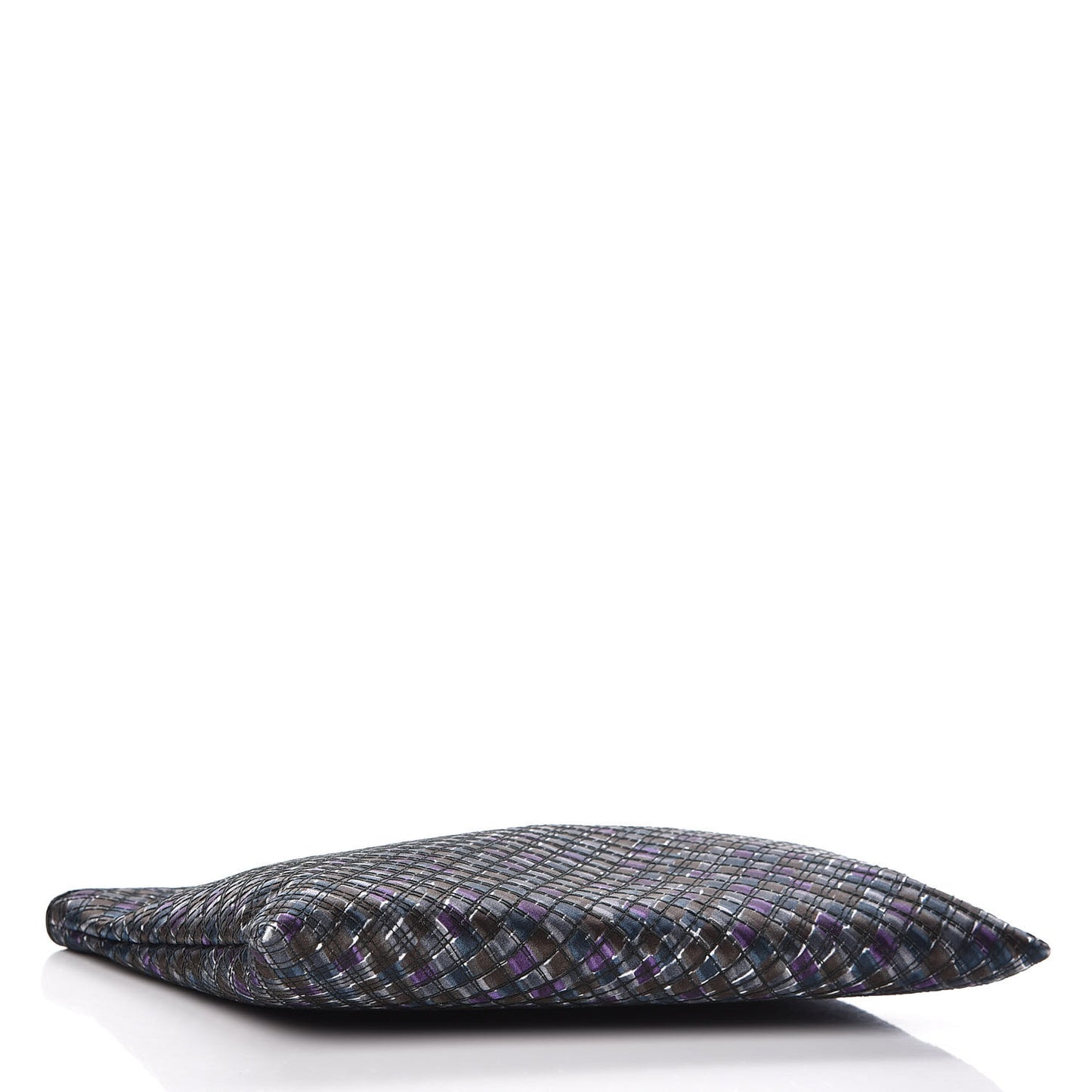 Satin Intrecciato Ayers Clutch Multicolor