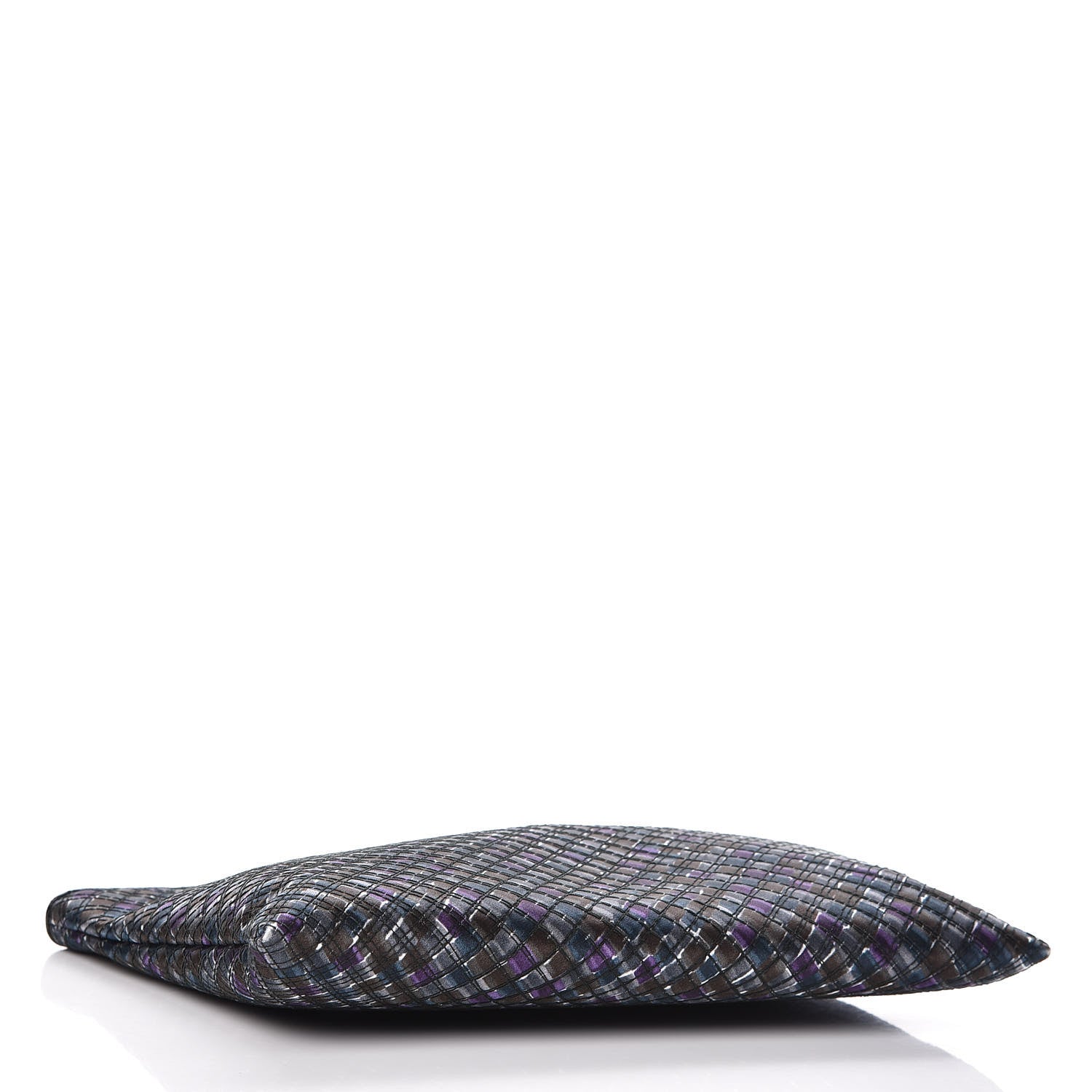 Bottega Veneta Satin Intrecciato Ayers Clutch Multicolor 4 of 10