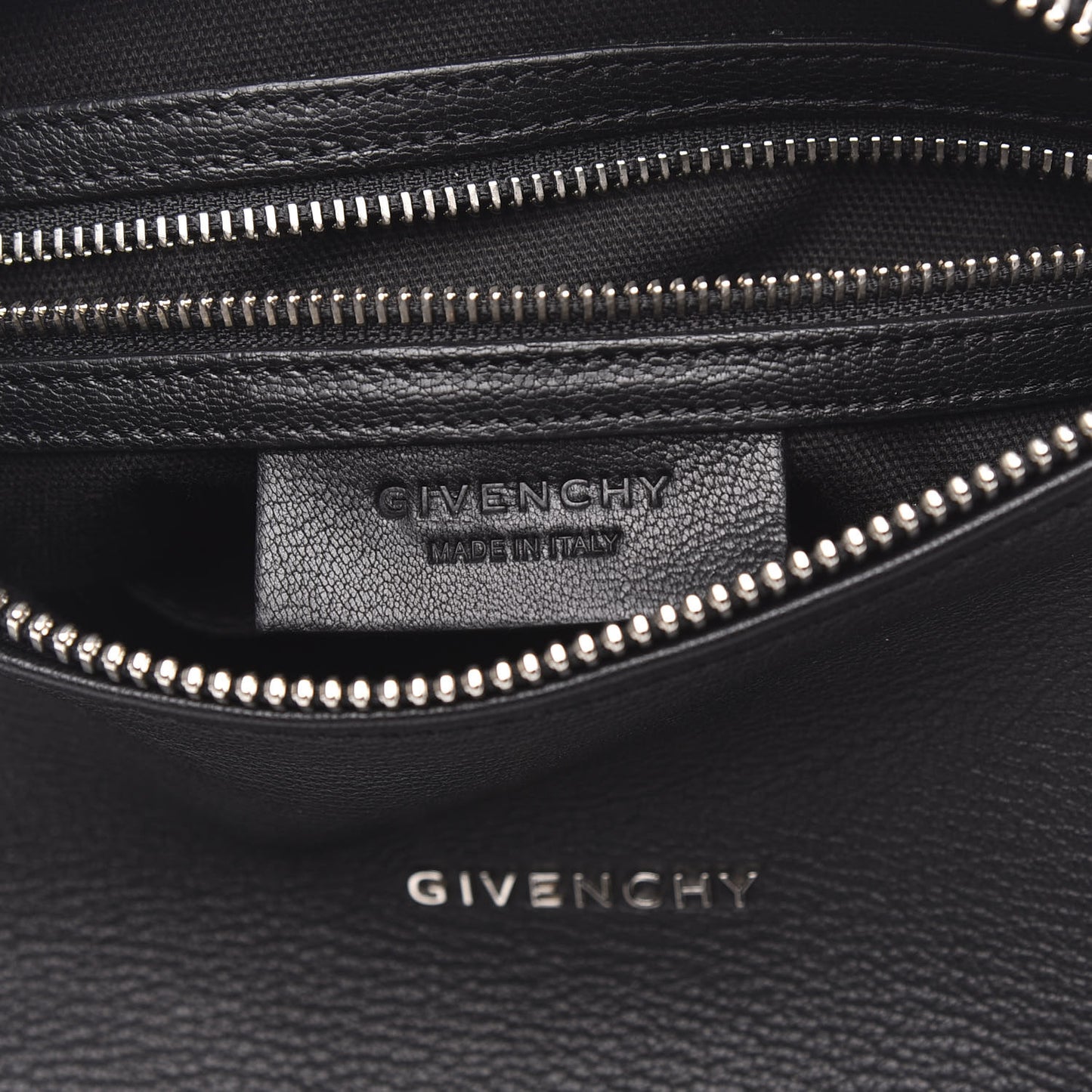 Sugar Goatskin Small Pandora Black