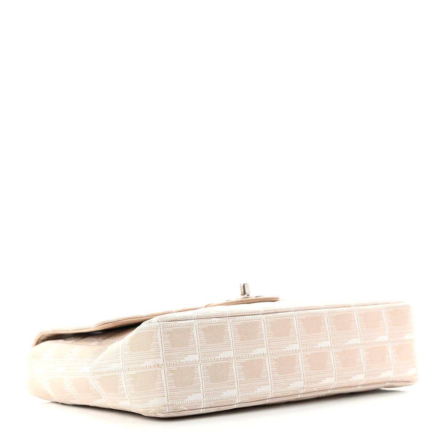 Nylon Medium Travel Flap Light Beige