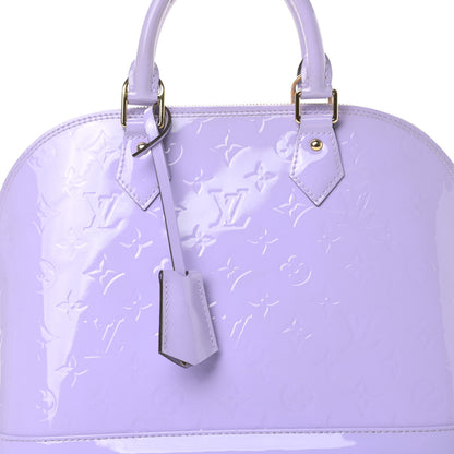 Louis Vuitton Vernis Alma PM Lilac 8 of 16