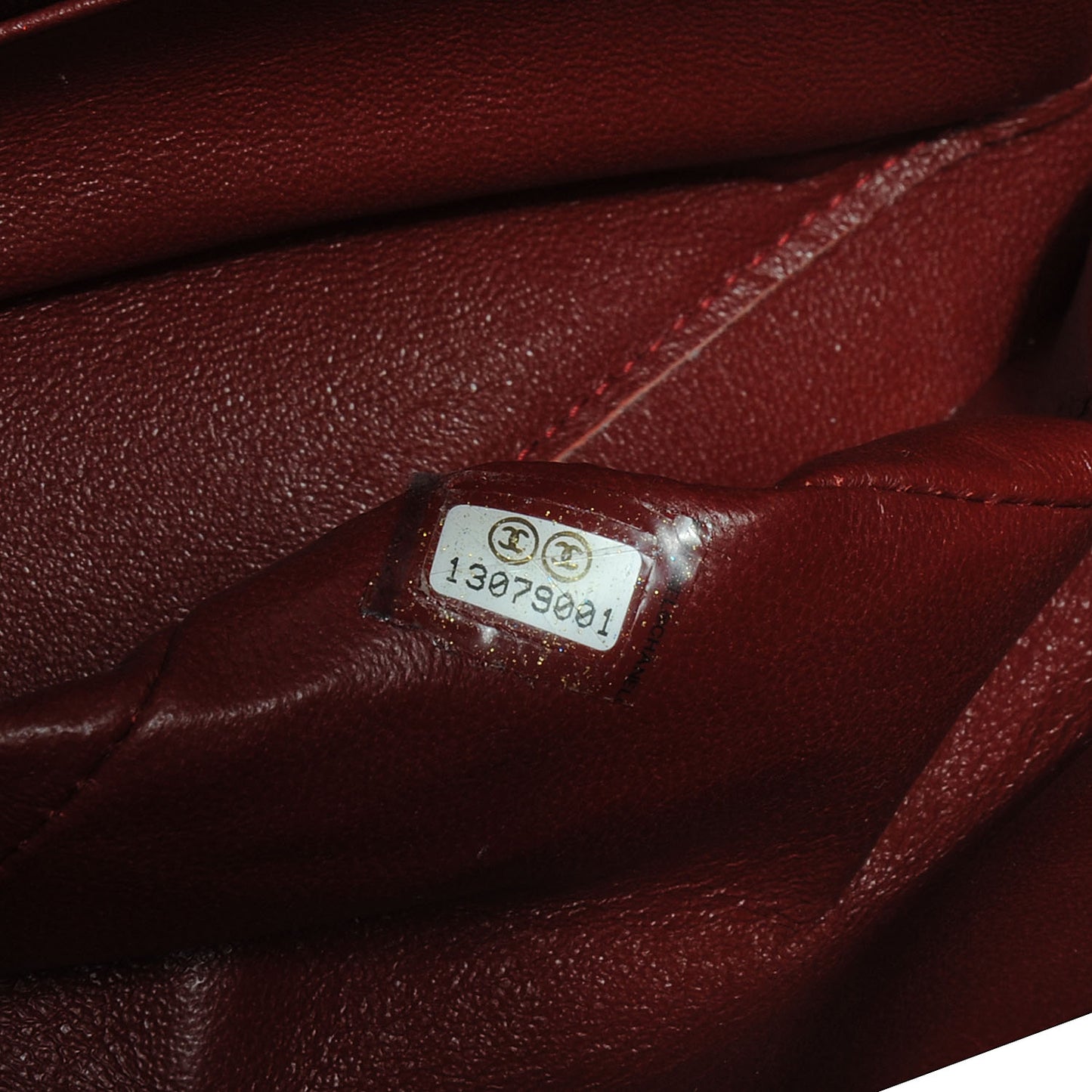 Caviar Quilted Medium Double Flap Red