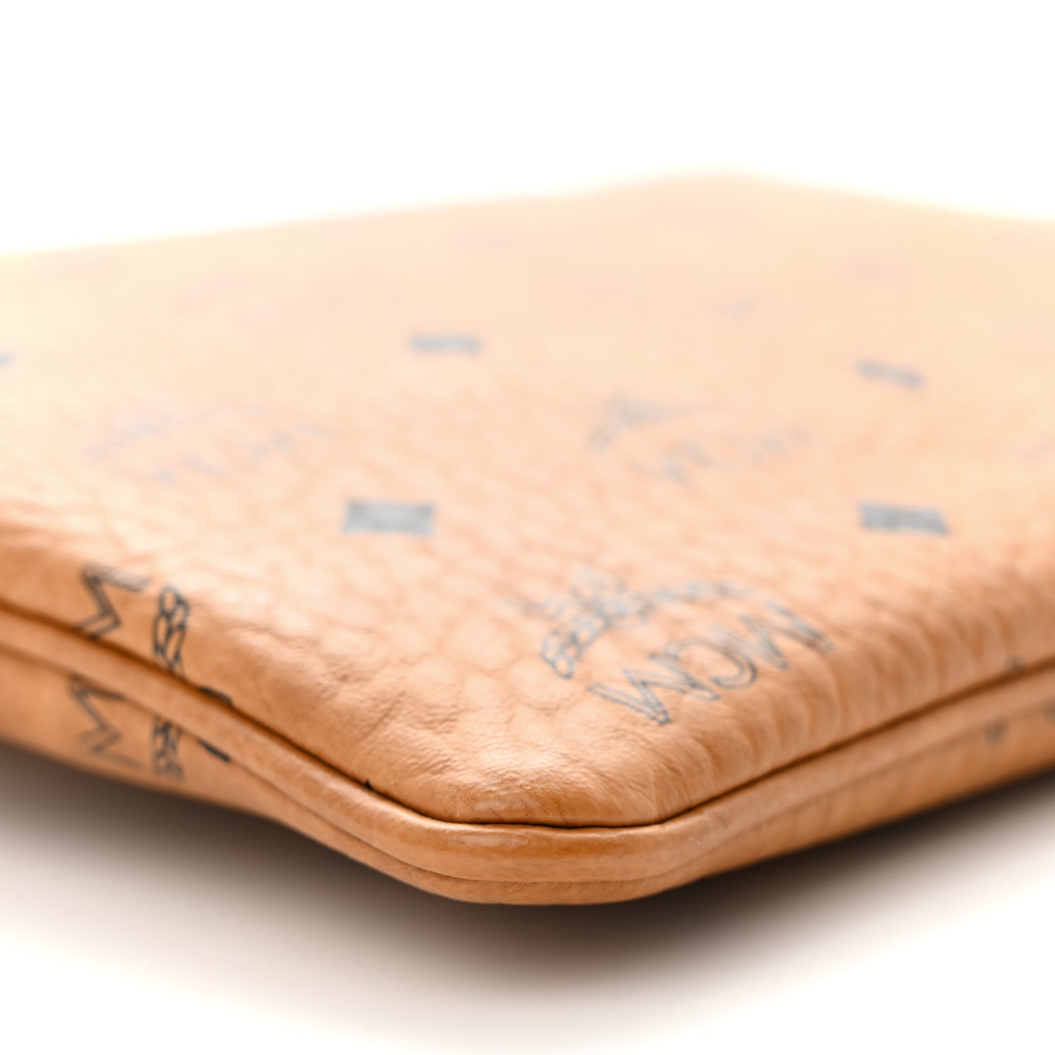 MCM Visetos Original Medium Pouch Cognac 9 of 11