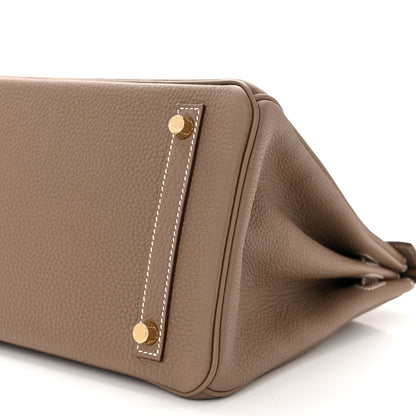 Hermes Togo Birkin 30 Etoupe 10 of 13