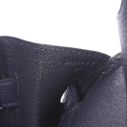 Hermes Togo Birkin 30 Bleu Nuit 6 of 10