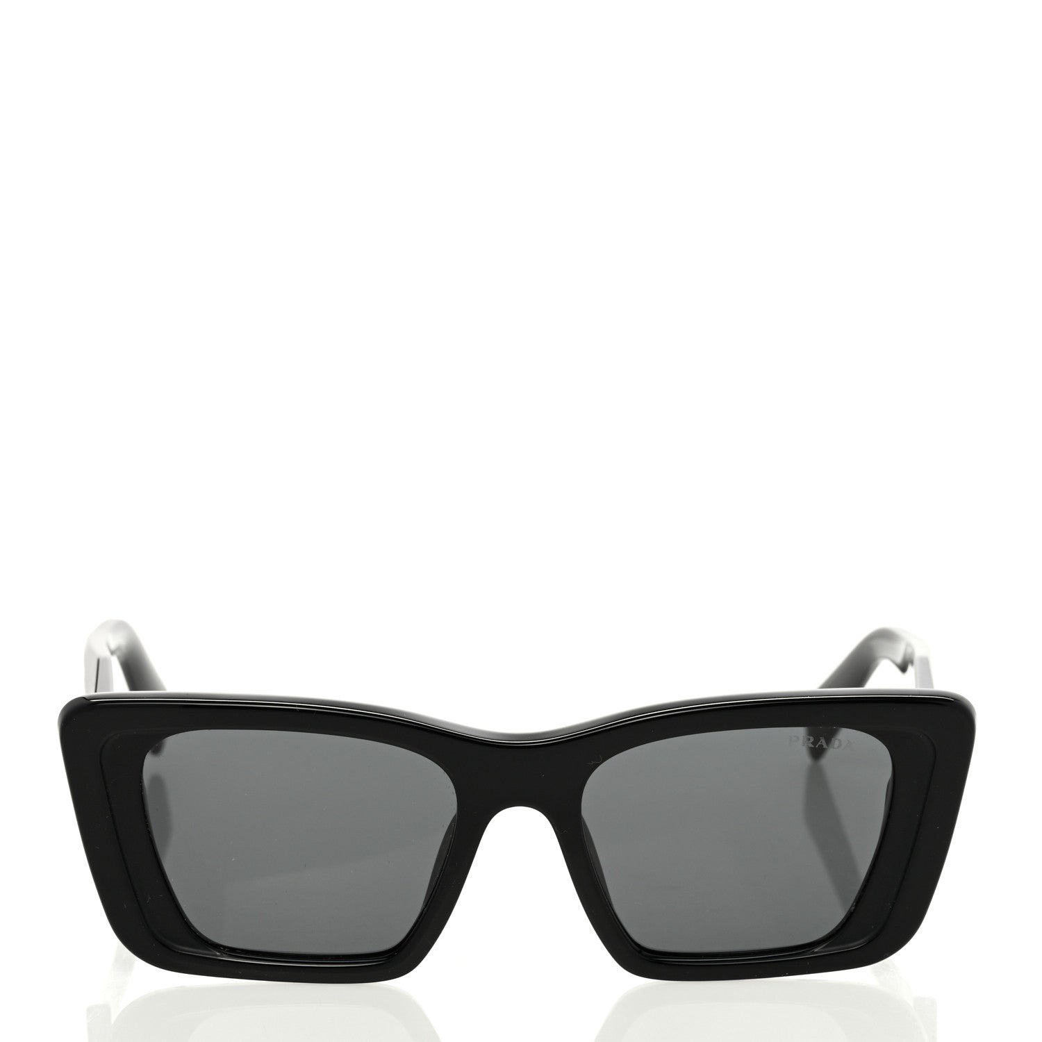 Prada Acetate Symbole Sunglasses SPR 08Y Black 2 of 7