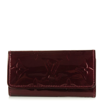 Louis Vuitton Vernis Multicles 4 Key Holder Rouge Fauviste 1 of 7