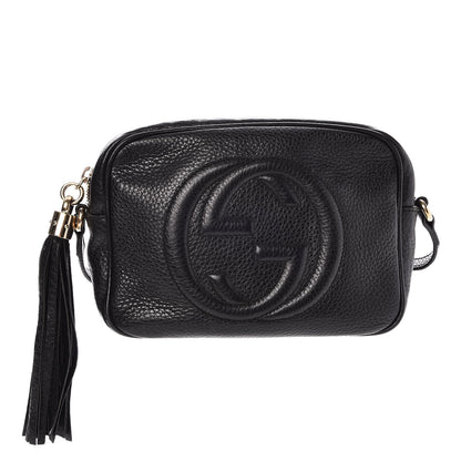 Gucci Pebbled Calfskin Small Soho Disco Bag Black 1 of 7