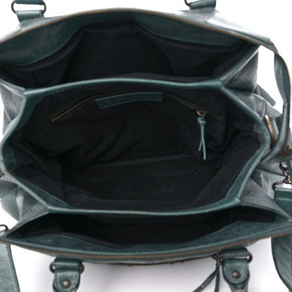 Balenciaga Agneau Classic Hardware Trapeze Vert Menthe 5 of 19