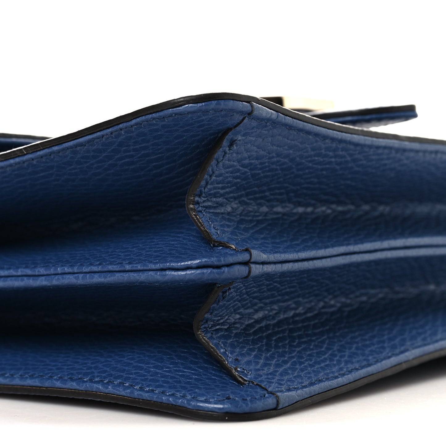 Dollar Calfskin Small Interlocking G Shoulder Bag Caspian