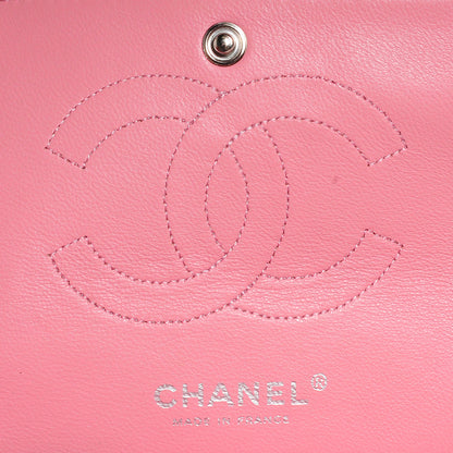 Chanel Lambskin Quilted Medium Double Flap Light Pink 7 of 8