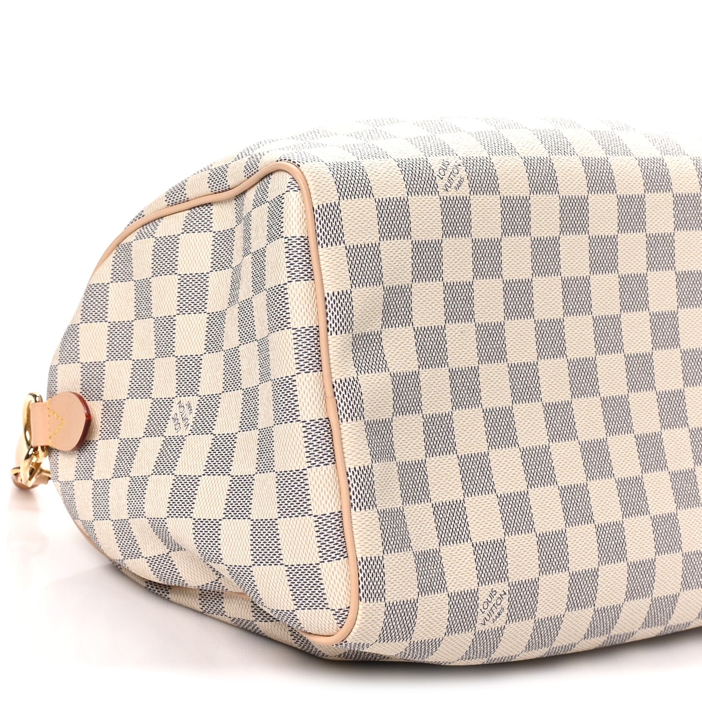 Damier Azur Braided Speedy Soft 30 Bleu Olympe
