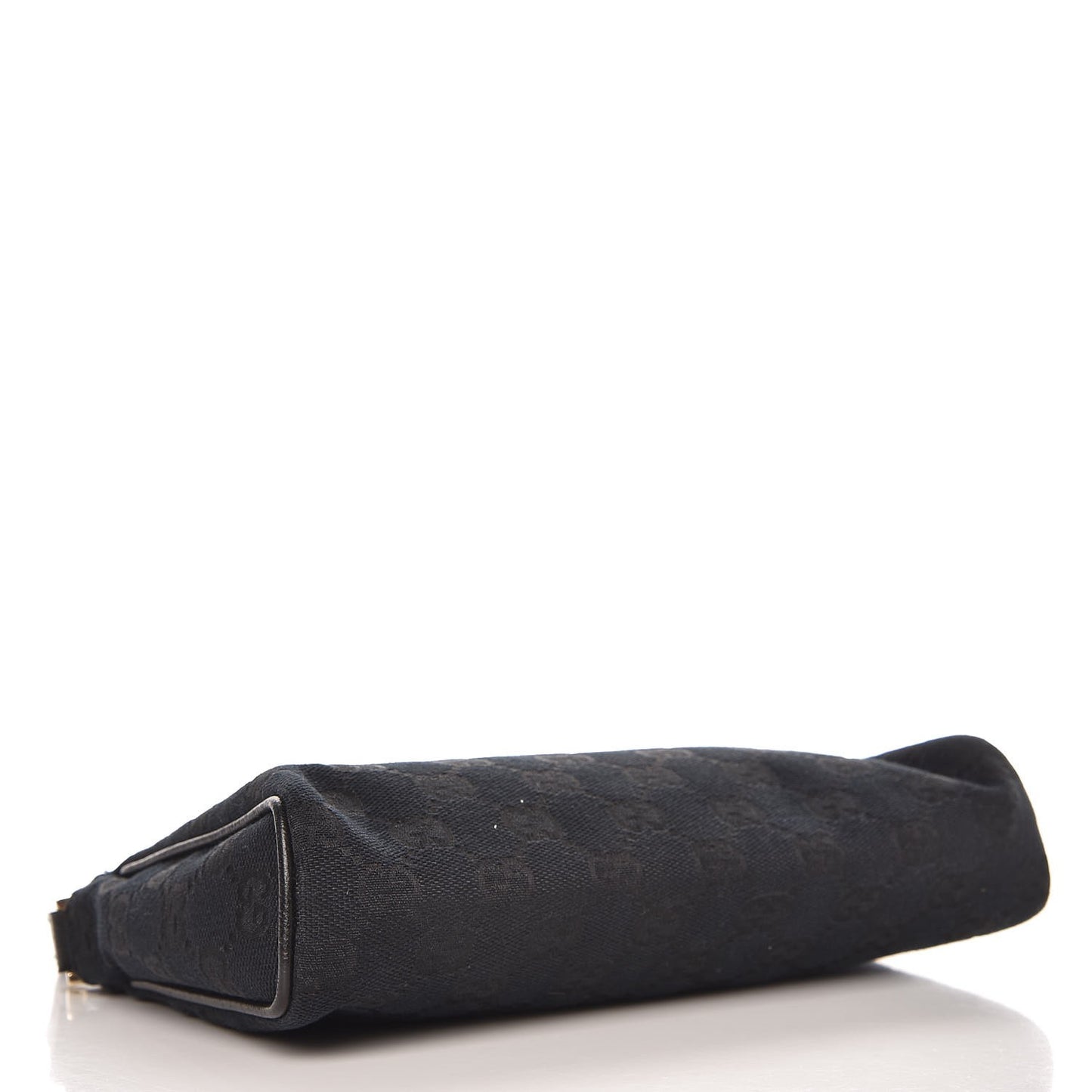 Monogram D Ring Cosmetic Case Bag Black