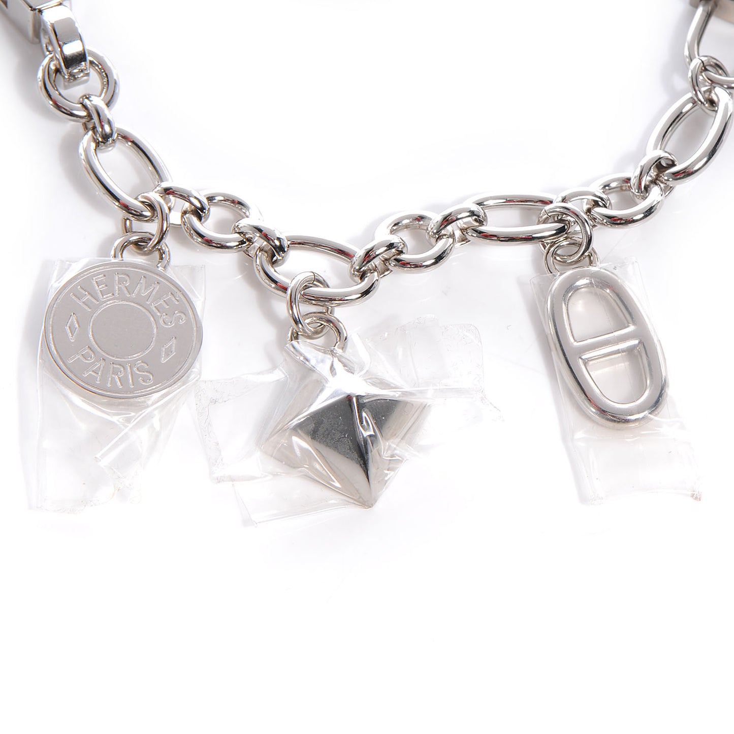 Palladium Olga Bag Charm Bracelet