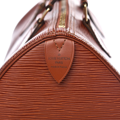 Louis Vuitton Epi Speedy 25 Kenyan Fawn 7 of 21
