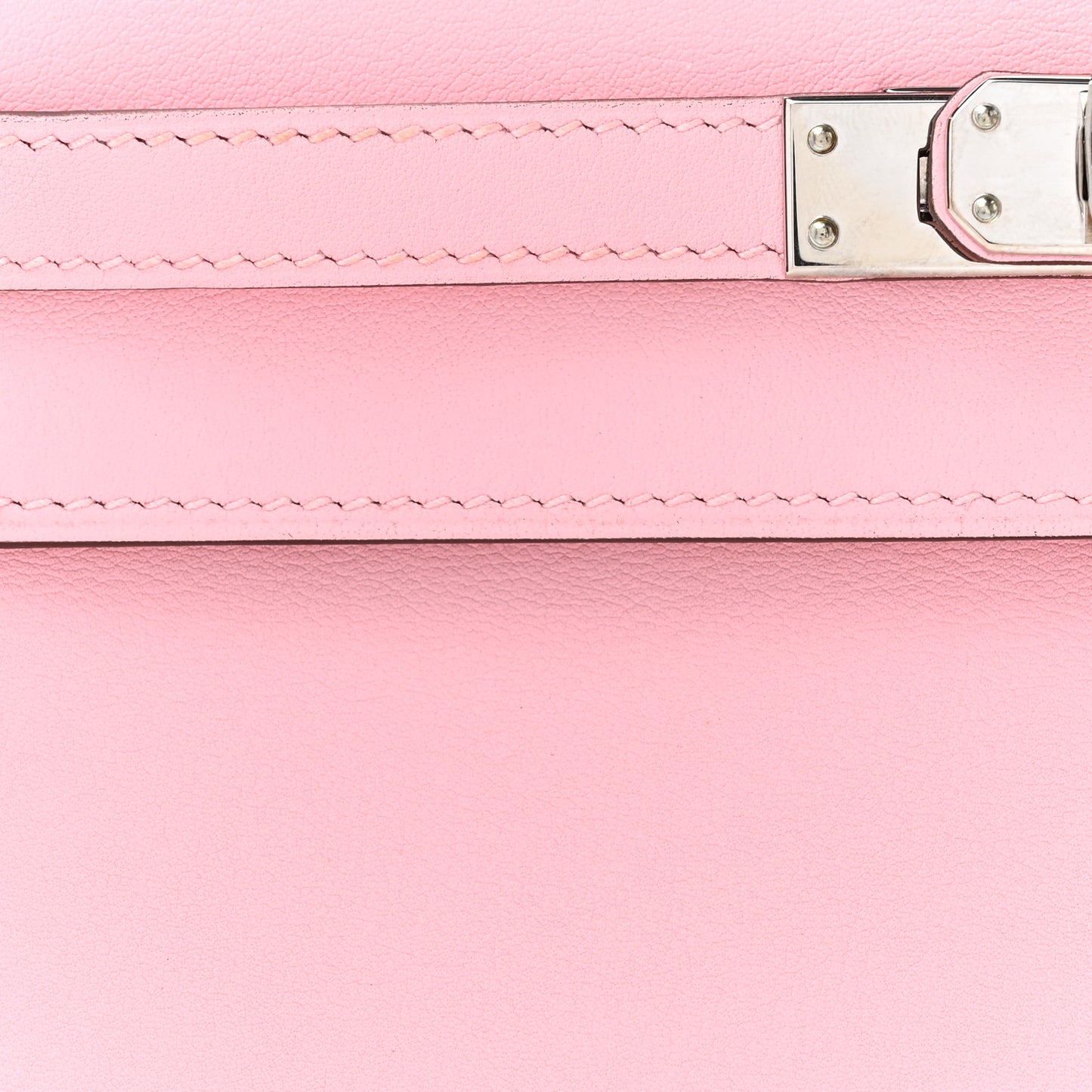 Swift Kelly Pochette Clutch Rose Sakura