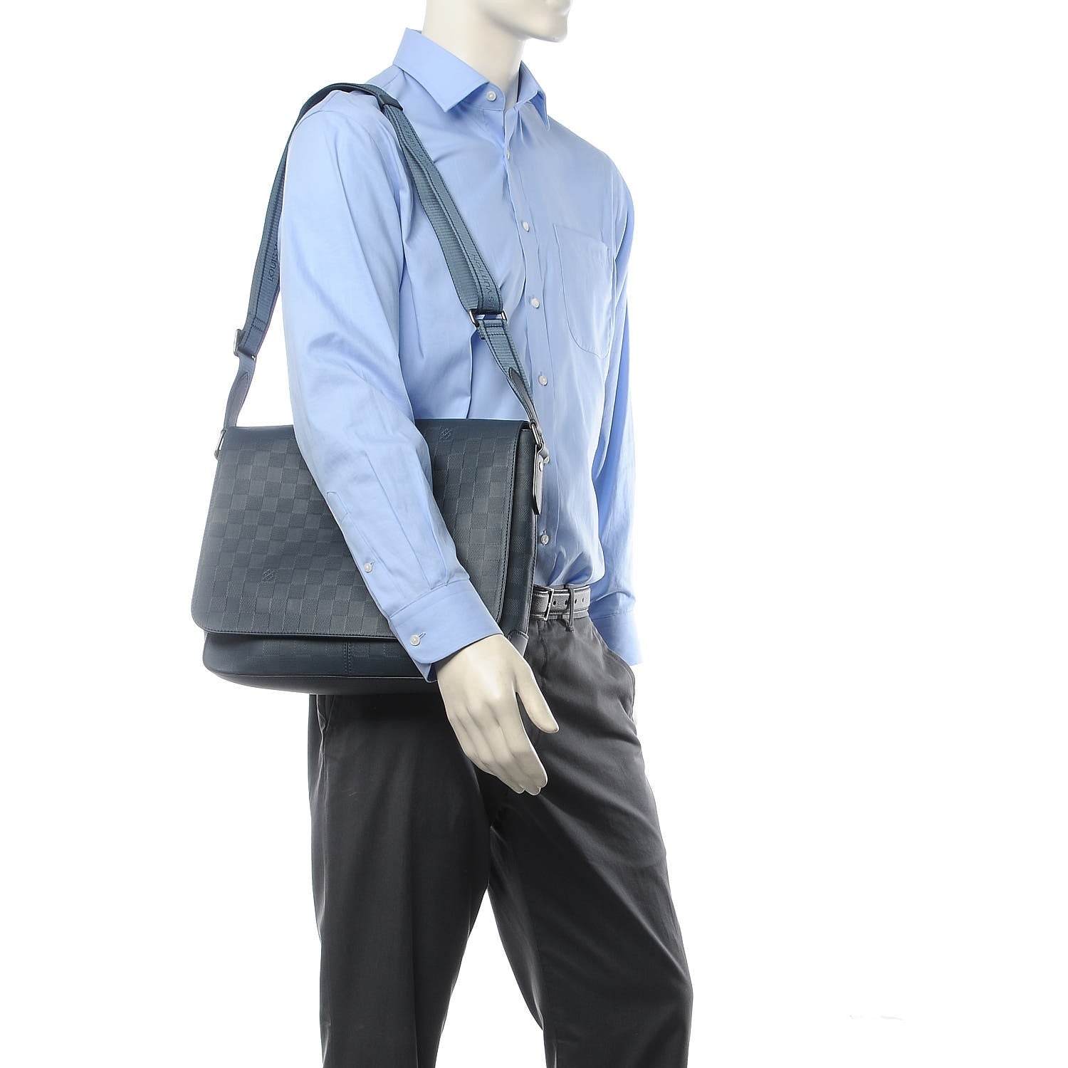 Louis Vuitton Damier Infini District MM Cosmos 2 of 7