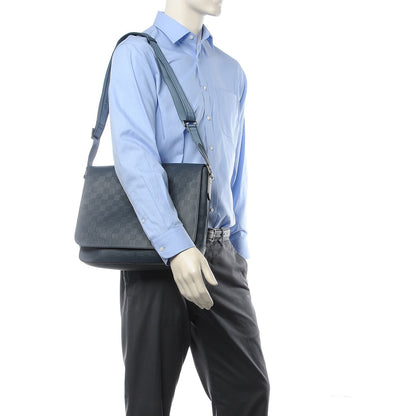 Louis Vuitton Damier Infini District MM Cosmos 2 of 7