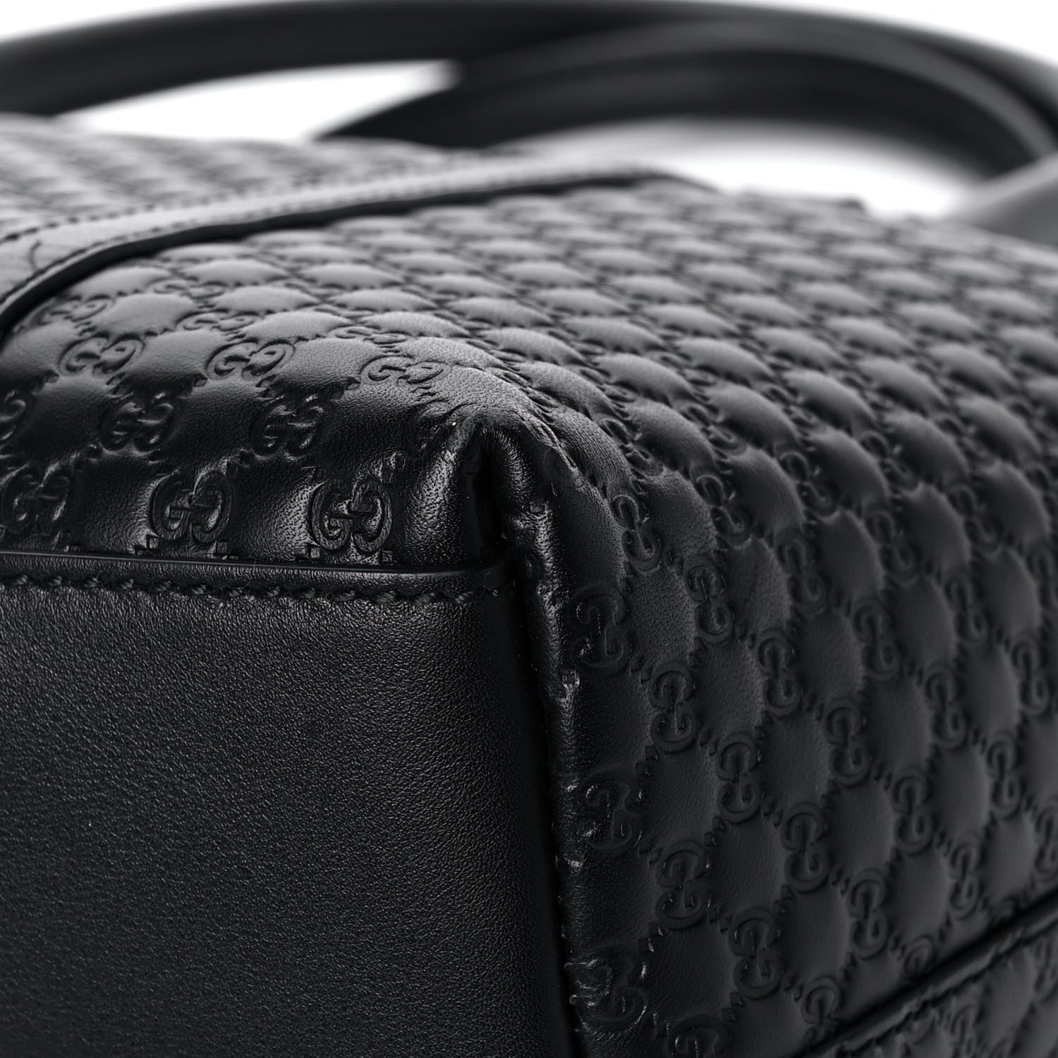 Gucci Soft Microguccissima Small Zippered Satchel Black 14 of 16