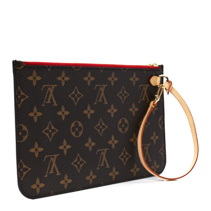Louis Vuitton Monogram Neverfull MM GM Pochette Cherry 3 of 10
