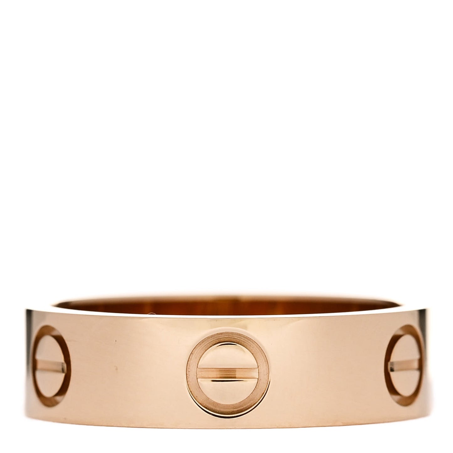 18K Yellow Gold 5.5mm LOVE Ring 55 7.25