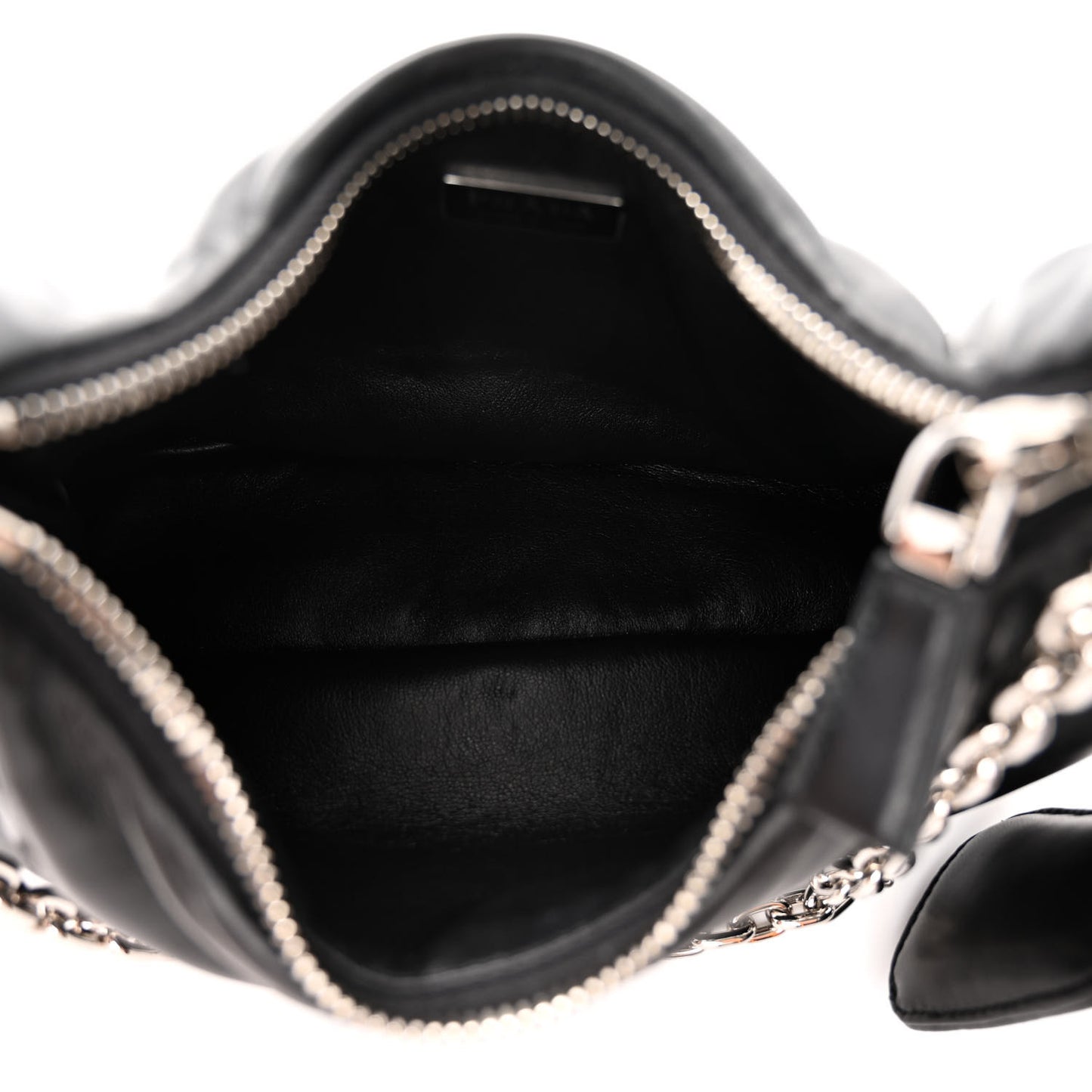 Nappa Soft Padded Re-Edition 2005 Shoulder Bag Black