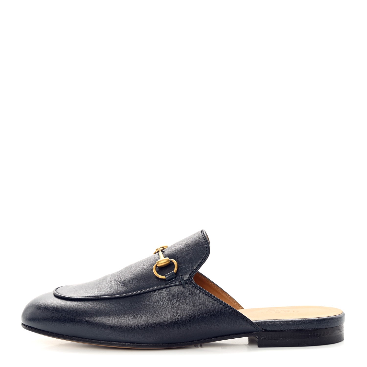 Gucci Malaga Kid Womens Princetown Slippers 38 Blue 1 of 11