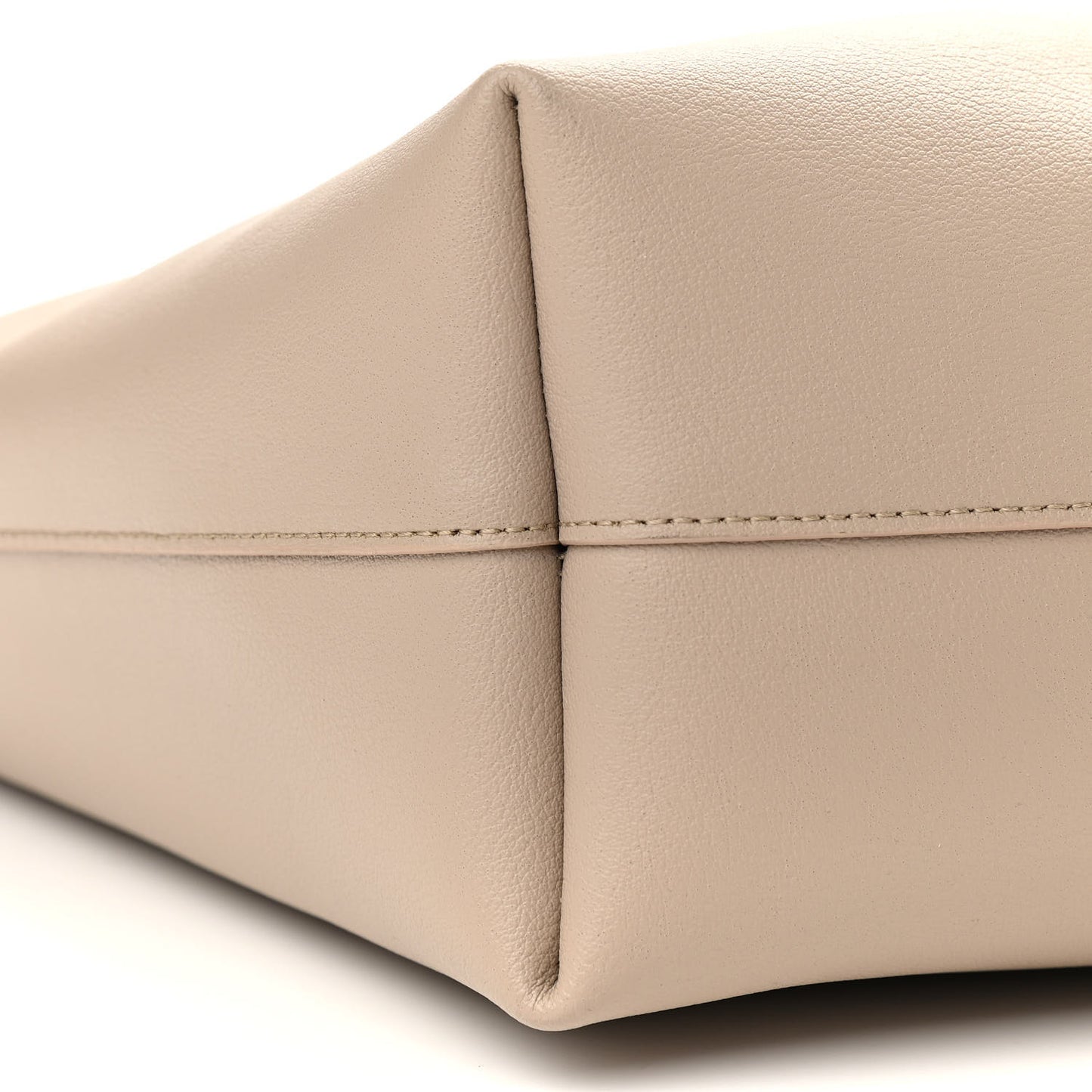 Calfskin Large Shopping Tote Nude Powder