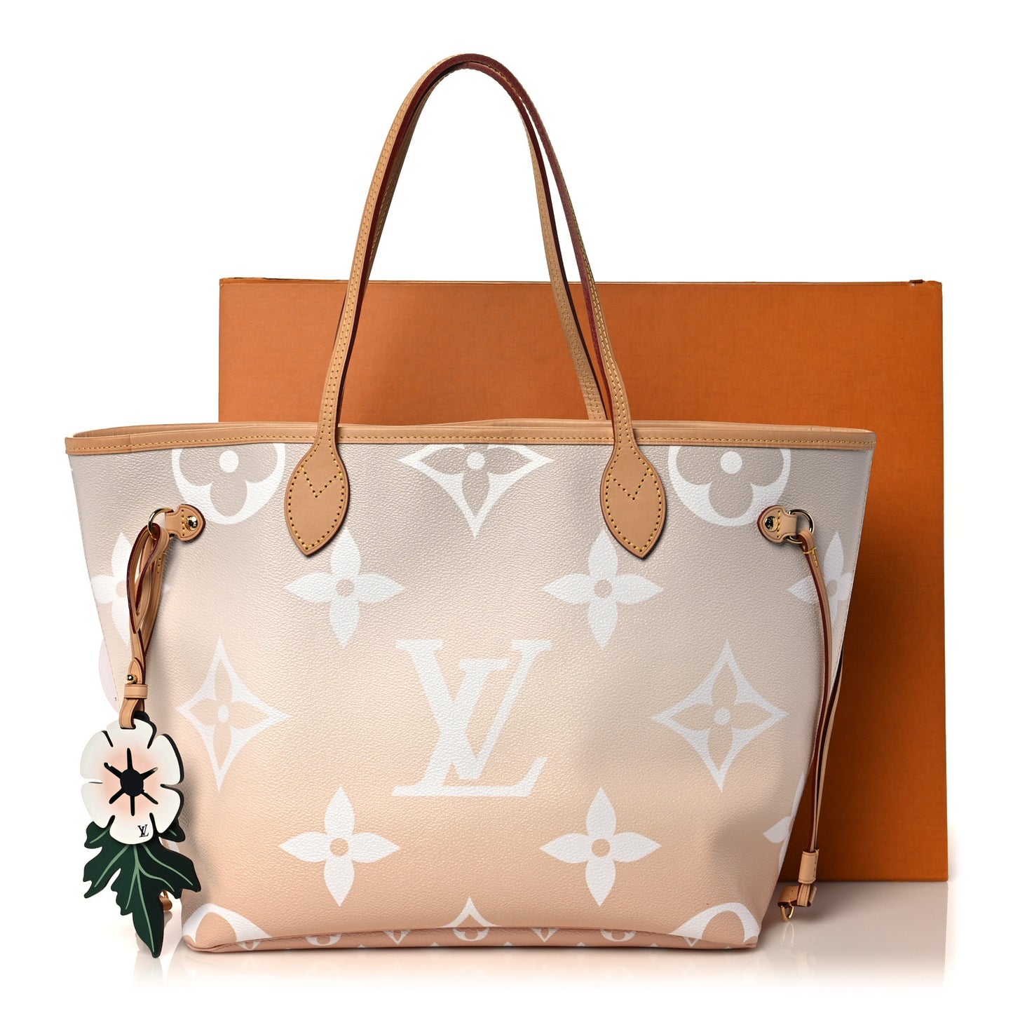 Monogram Giant By The Pool Neverfull MM Brume