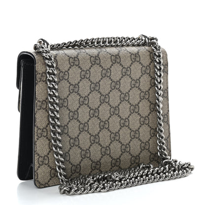 Gucci GG Supreme Monogram Mini Dionysus Shoulder Bag Black 3 of 9