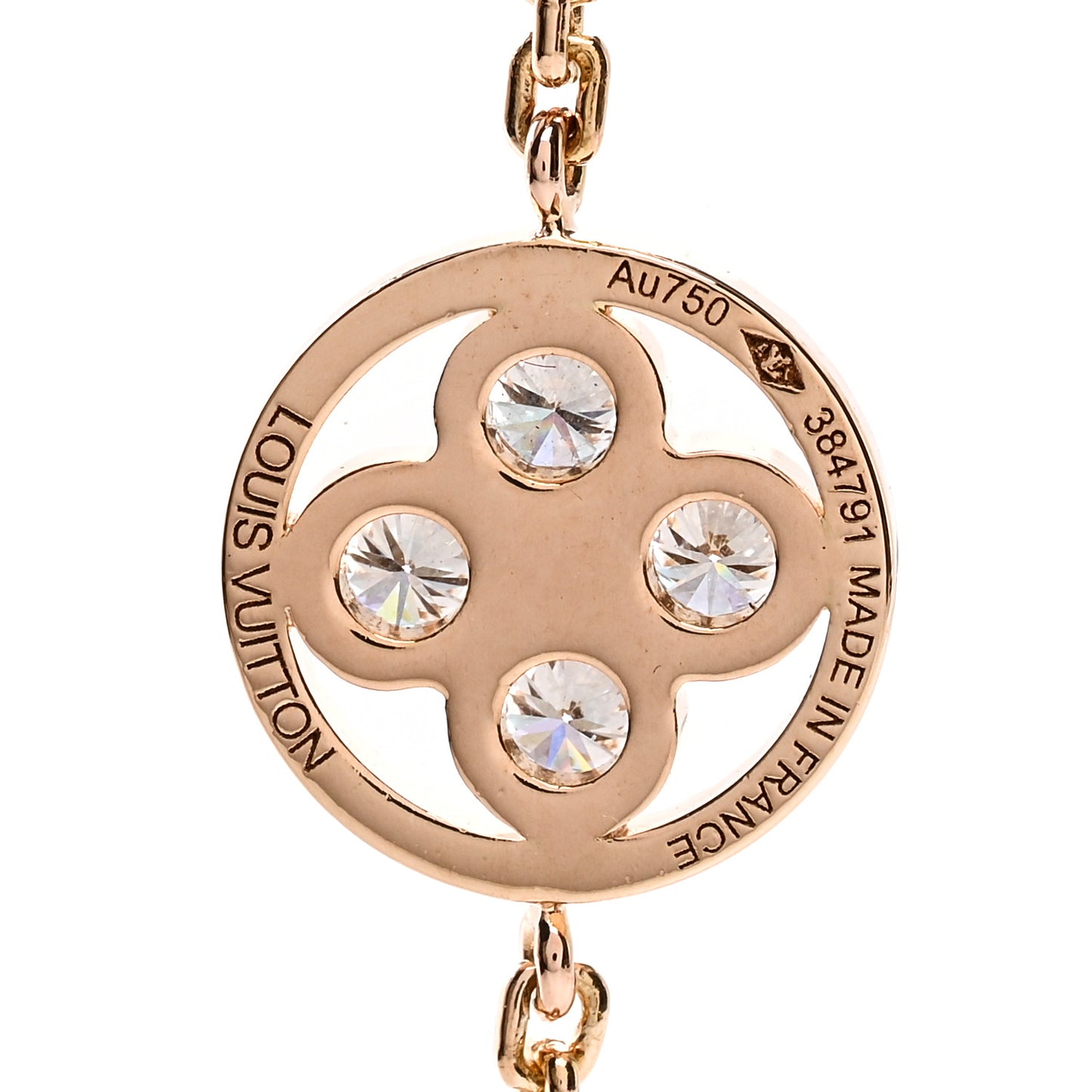 18K Pink Gold Diamond Sun Blossom Bracelet
