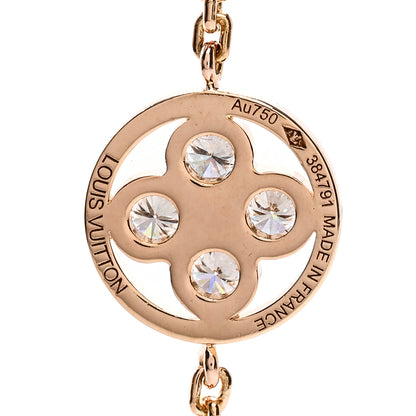 Louis Vuitton 18K Pink Gold Diamond Sun Blossom Bracelet 3 of 3