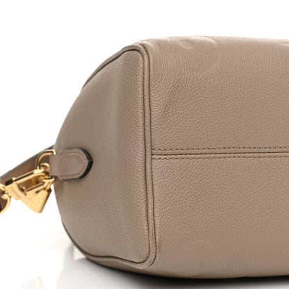 Louis Vuitton Empreinte Monogram Giant Speedy Bandouliere 25 Tourterelle 8 of 12