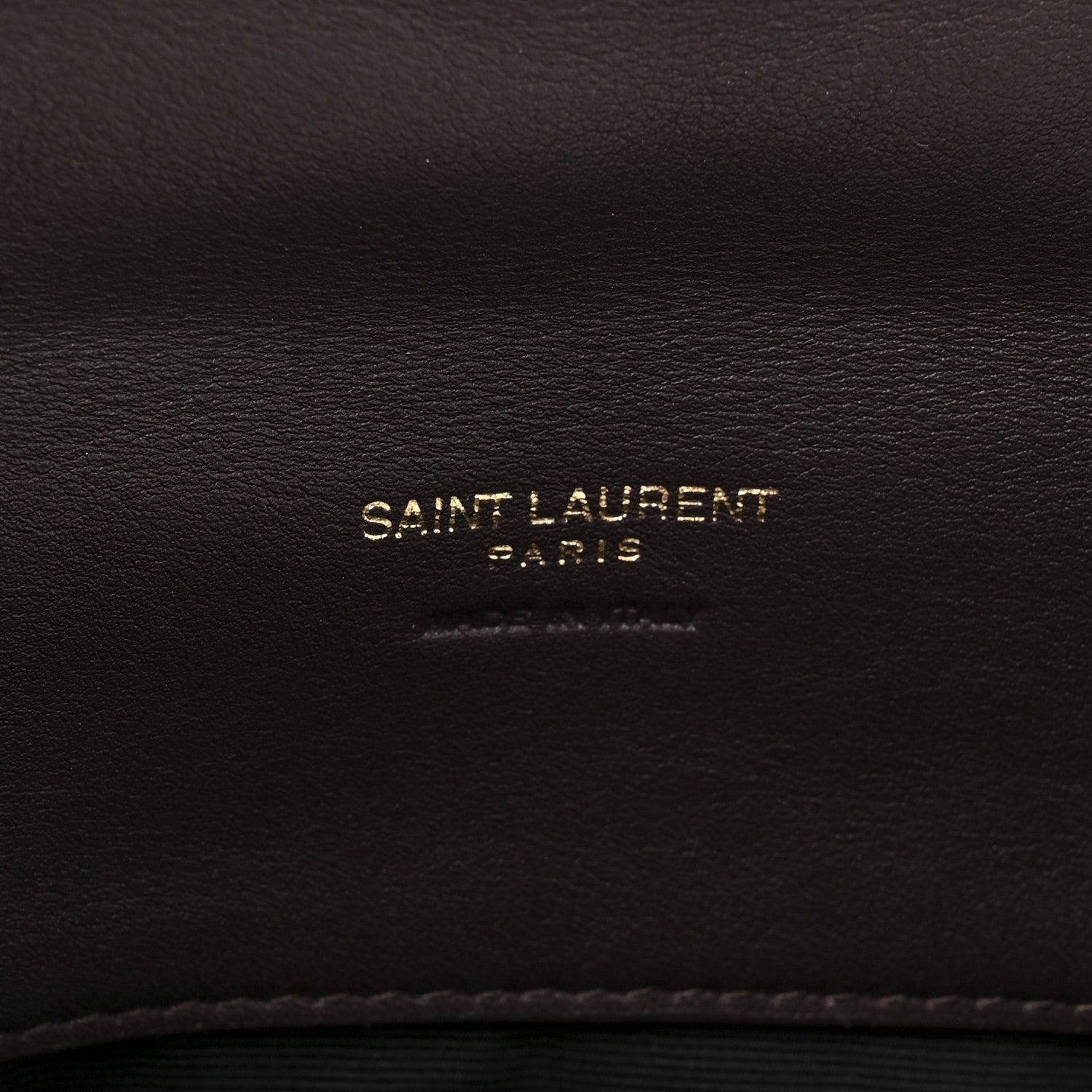 Saint Laurent Tweed Quilted Loulou Puffer Monogram Pouch Clutch Beige Umber Multicolor 8 of 10