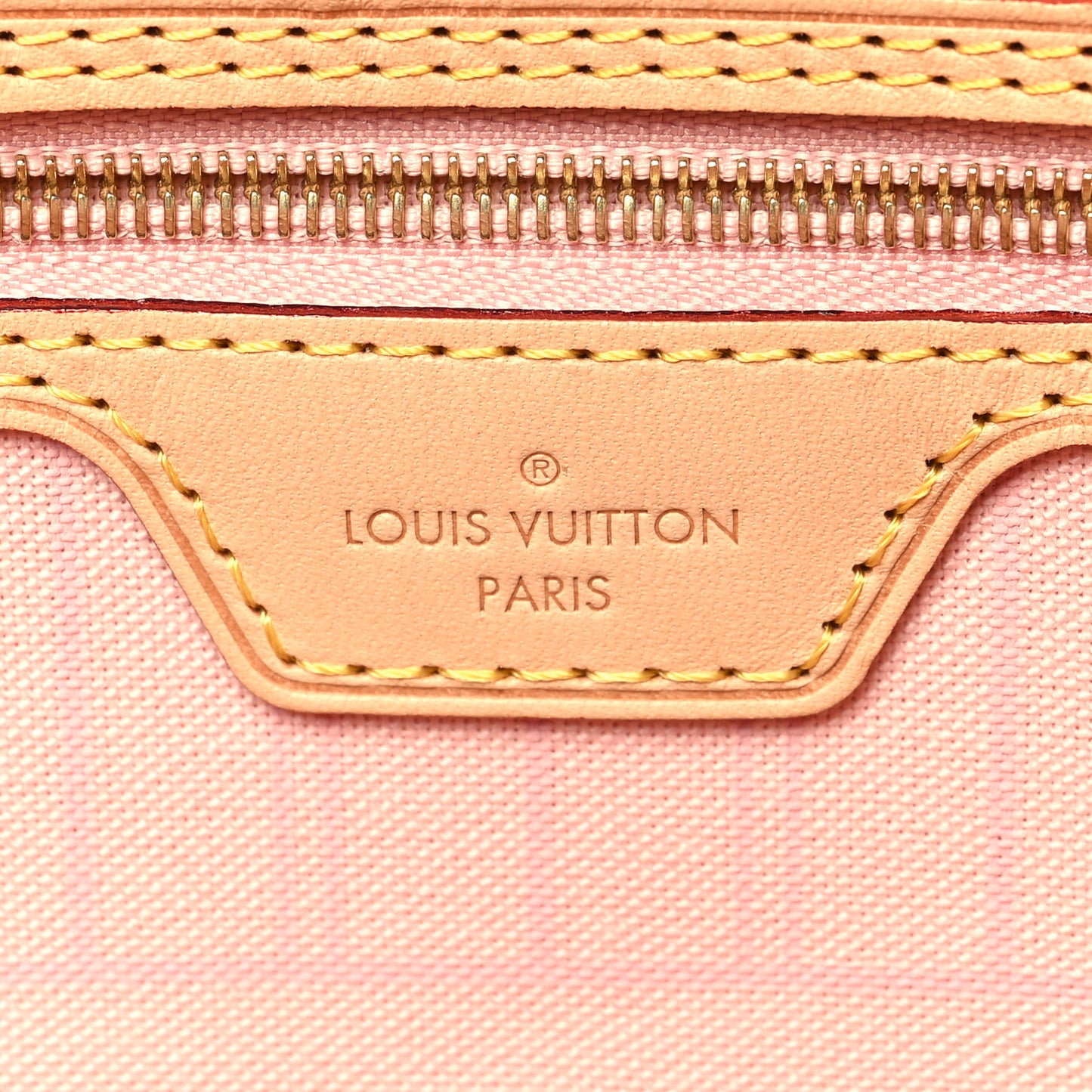 Damier Azur Neo Neverfull MM Rose Ballerine